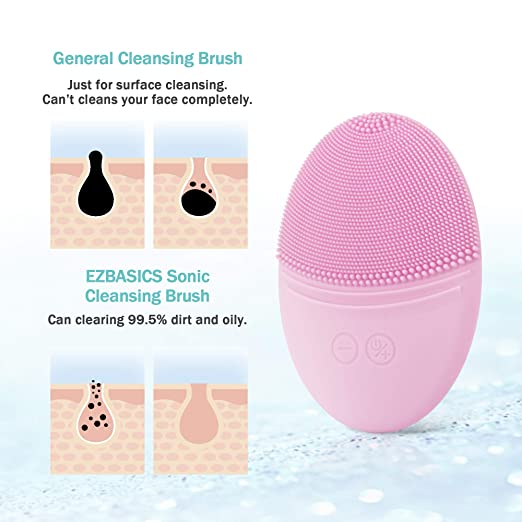 Sonic Vibrating Facial Cleansing Brush