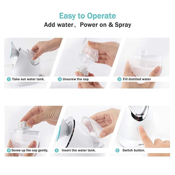 Nano Ionic Facial Steamer