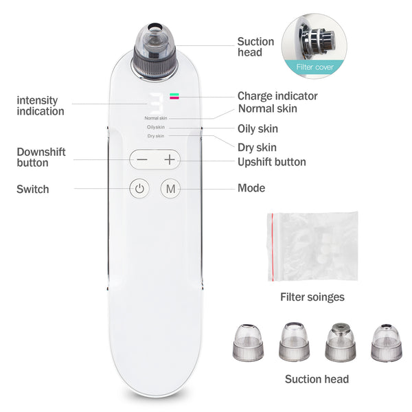 Blackhead Remover KD803A (White)