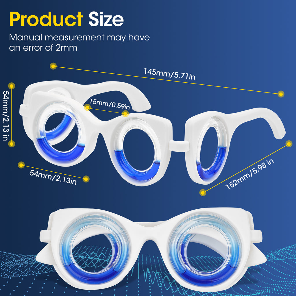 carsick goggles TELSOR Motion Sickness Glasses Car Sickness Glasses Relieve Carsicknes – ezbasics