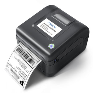 VOREDO Label Printer, PL420 4x6 Thermal Printer, High-Speed Shipping Label Printer, Commercial Direct Thermal Printer for Windows & MAC System, Compatible with Amazon, Ebay, FedEx, Shopify, etc