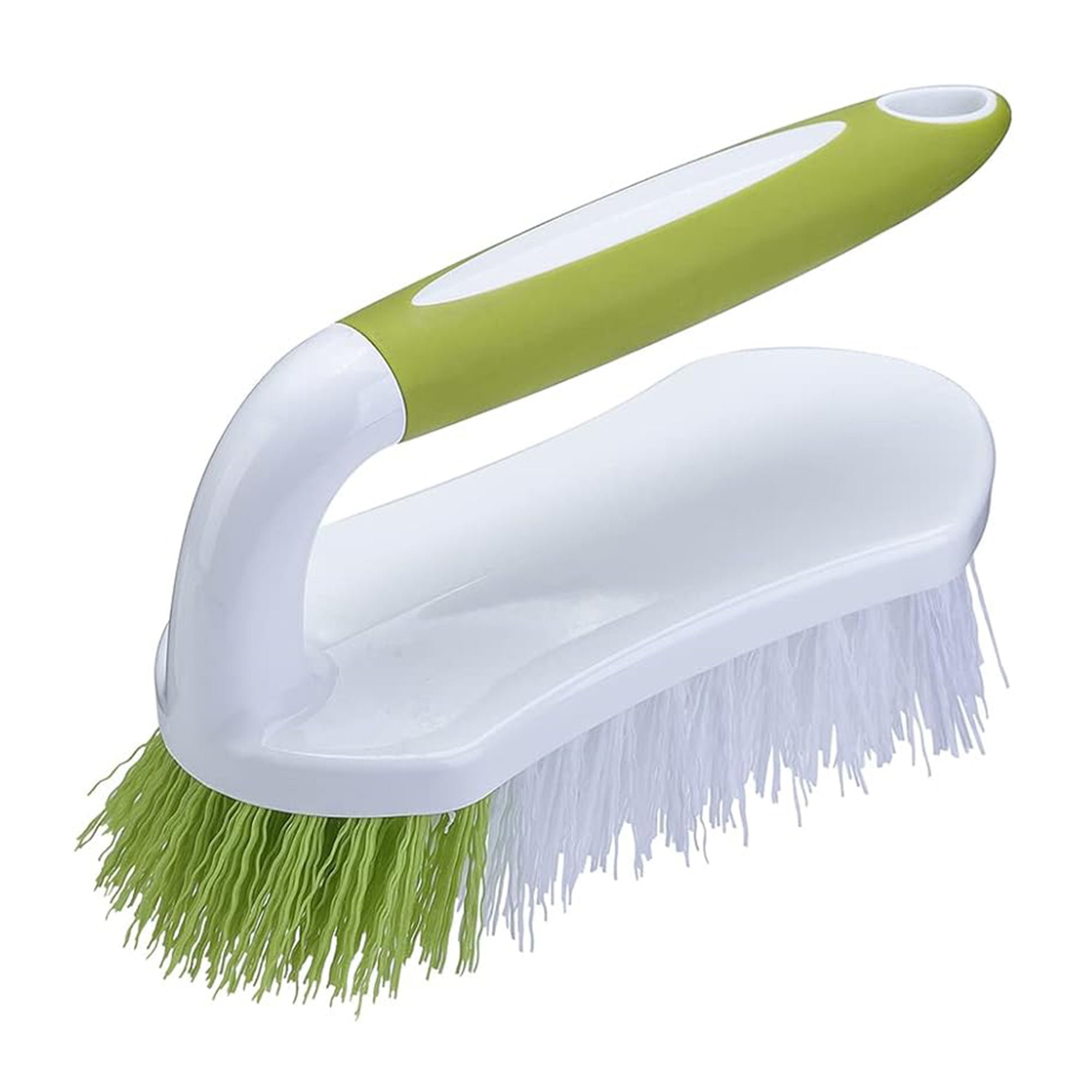 FLANUR Scrub Brushes for Cleaning with Comfortable Grip for Shower, Bathroom, Sink, Kitchen, Bathtub, Floor Scrubbing