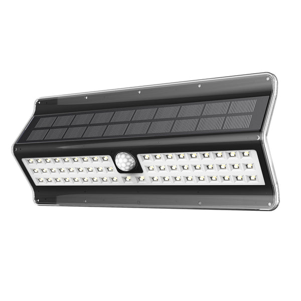 Solar Lights Outdoor 56 LED,  Black Shape, 1 Pack
